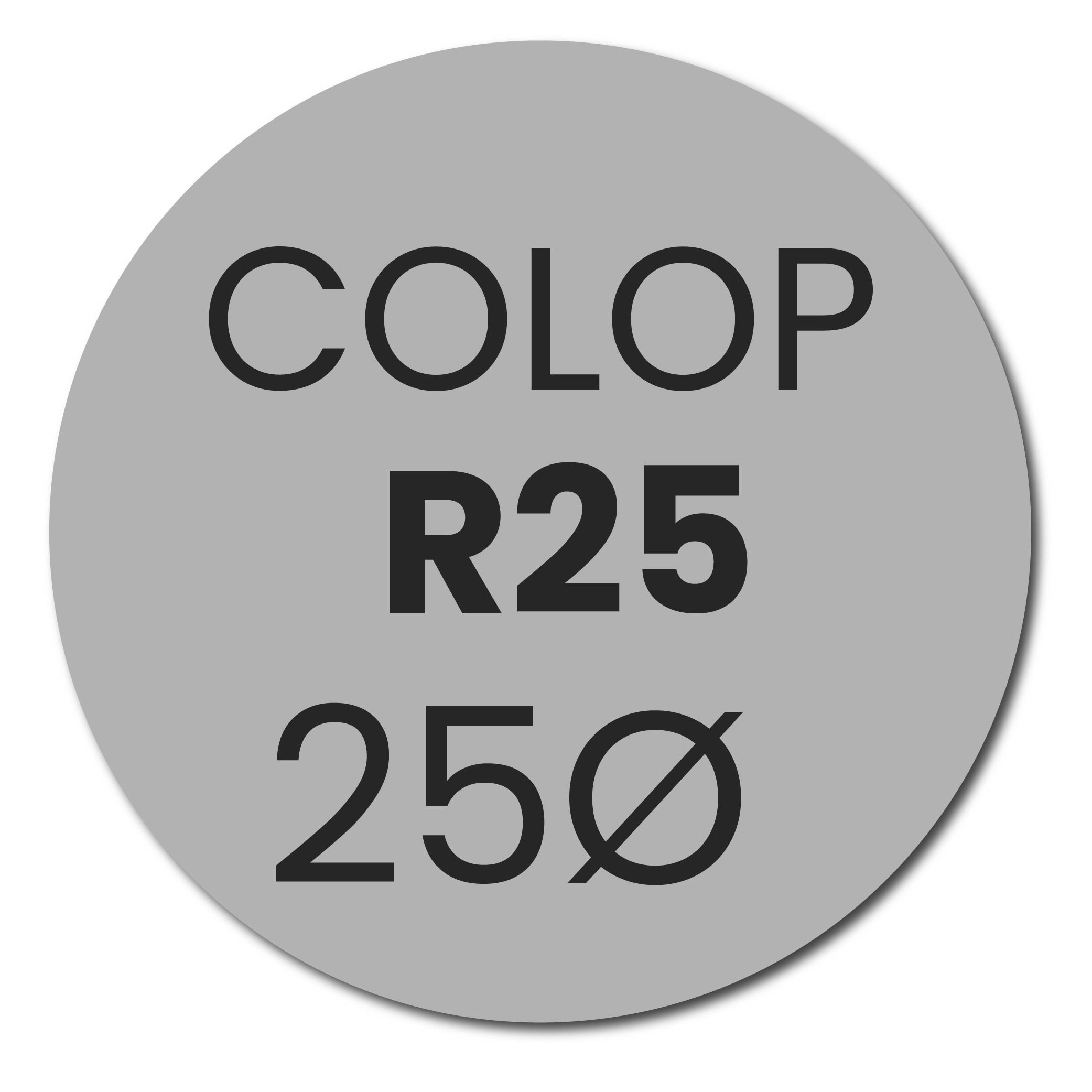 Tekstplaatje Colop Pocket Stempel R25