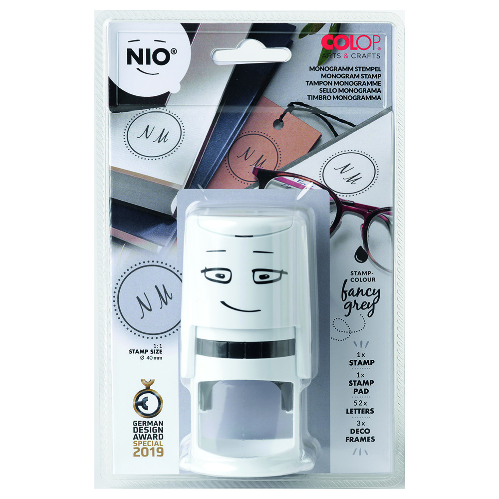 Nio monogram stempel Book