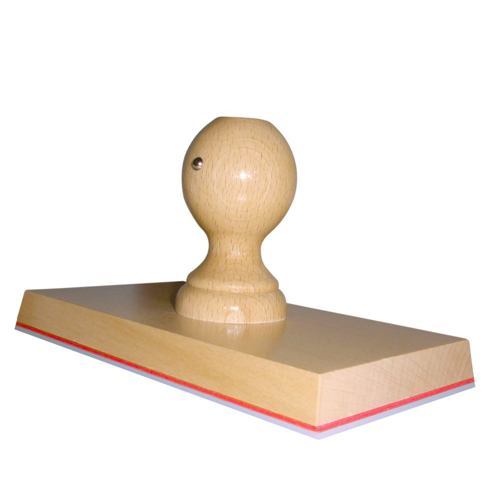 Handstempel 160x110 mm.