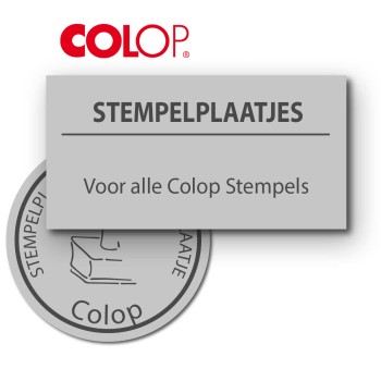 Colop tekstplaatjes | Kantoorstempels.be