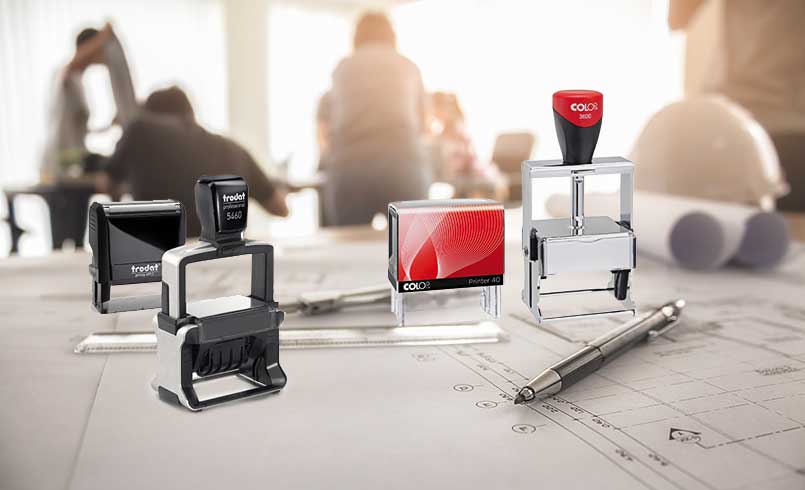 Zelfinktende stempels