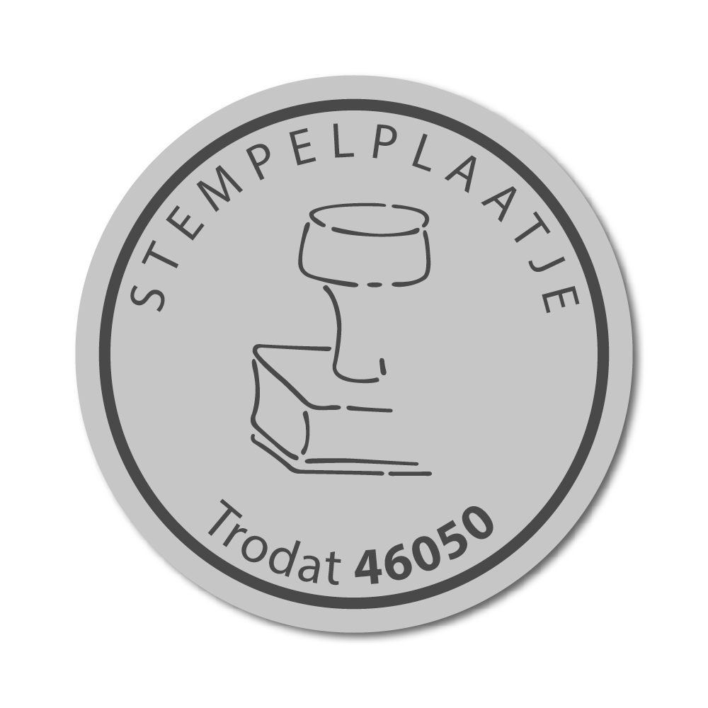 Stempelplaatje Trodat 26050