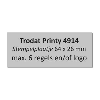 Stempelplaat Printy 4914