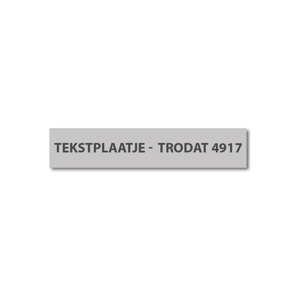 Stempelplaat Trodat Printy 4917