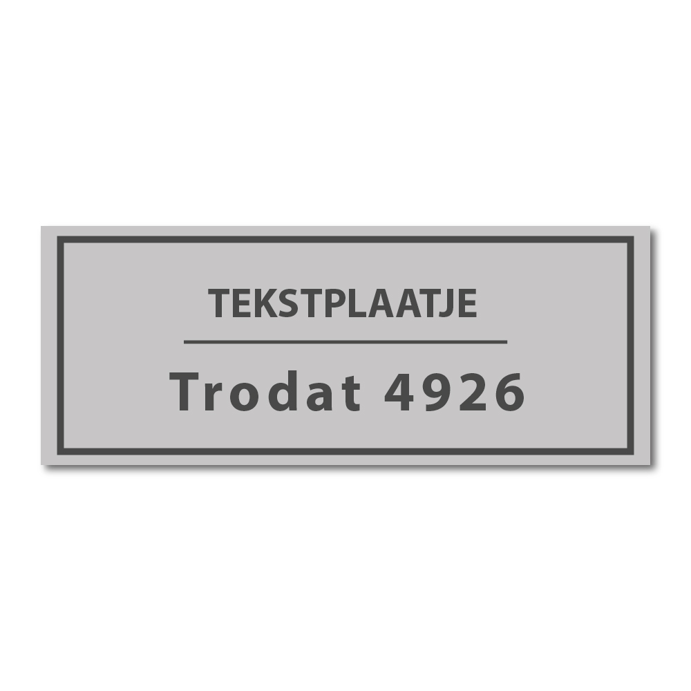 Stempelplaat Trodat Printy 4926