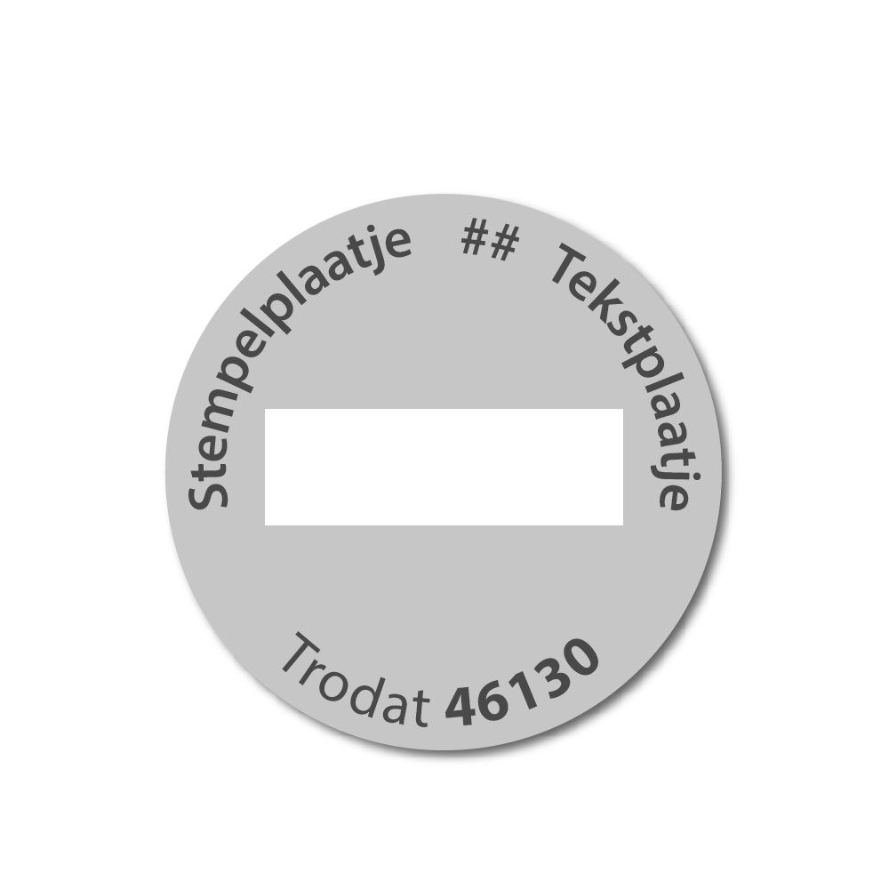 Sempelplaatje 46140 Trodat stempel