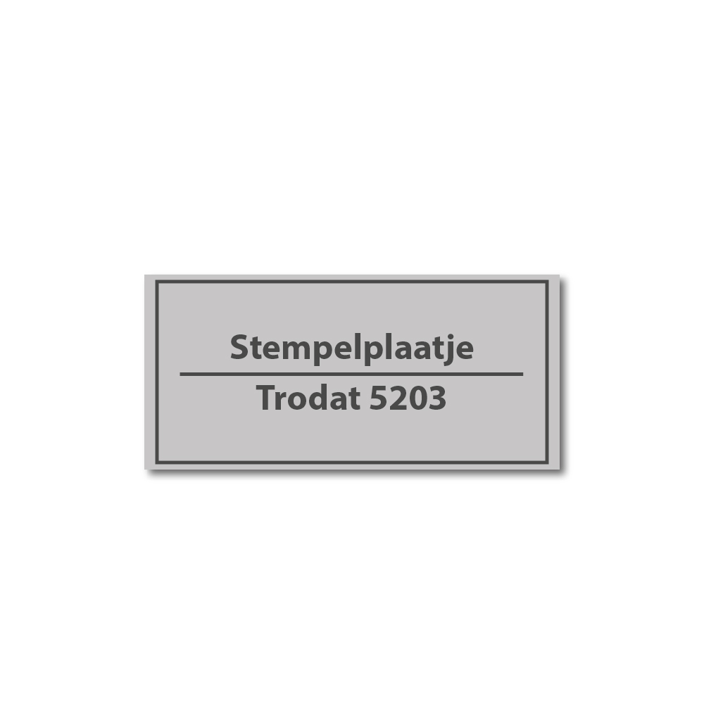 Stempelplaat Trodat Professional 5203